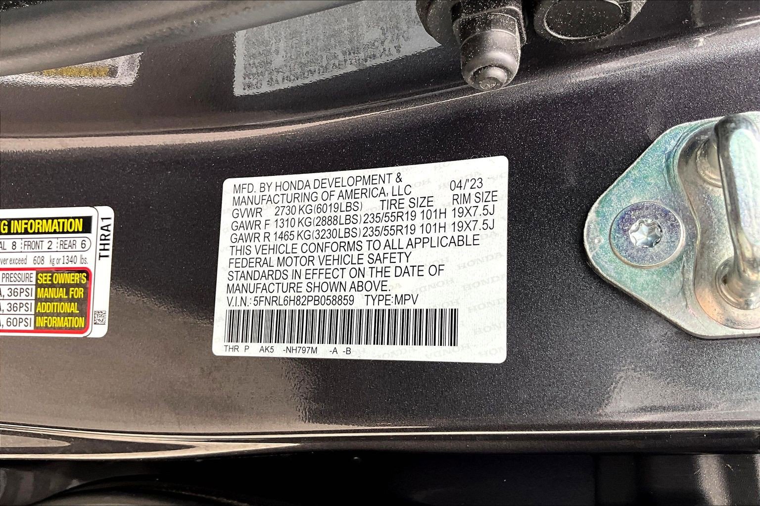 Used 2023 Honda Odyssey Touring image 36