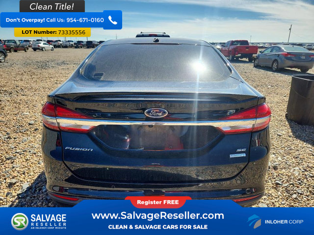 Used 2018 Ford Fusion SE w/ Equipment Group 201A FWD image 8