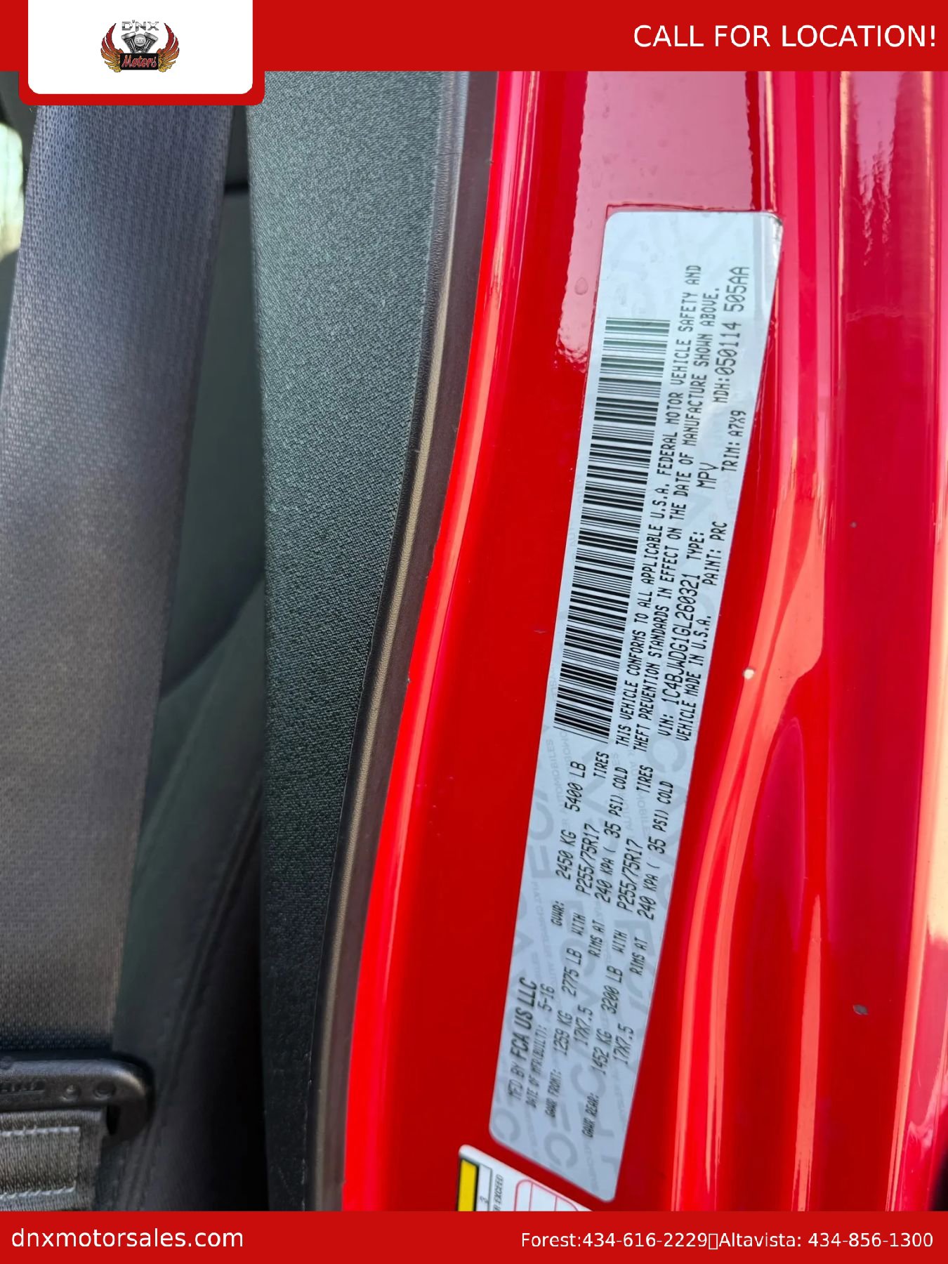 Used 2016 Jeep Wrangler Unlimited Sport w/ Quick Order Package 24S image 14