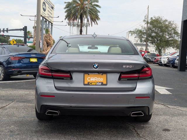 Used 2021 BMW 530i w/ Premium Package RWD image 6