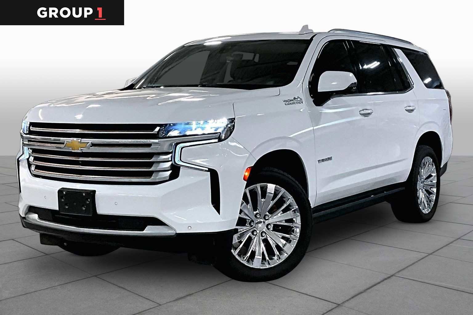 Used 2021 Chevrolet Tahoe High Country w/ Premium Package image 1