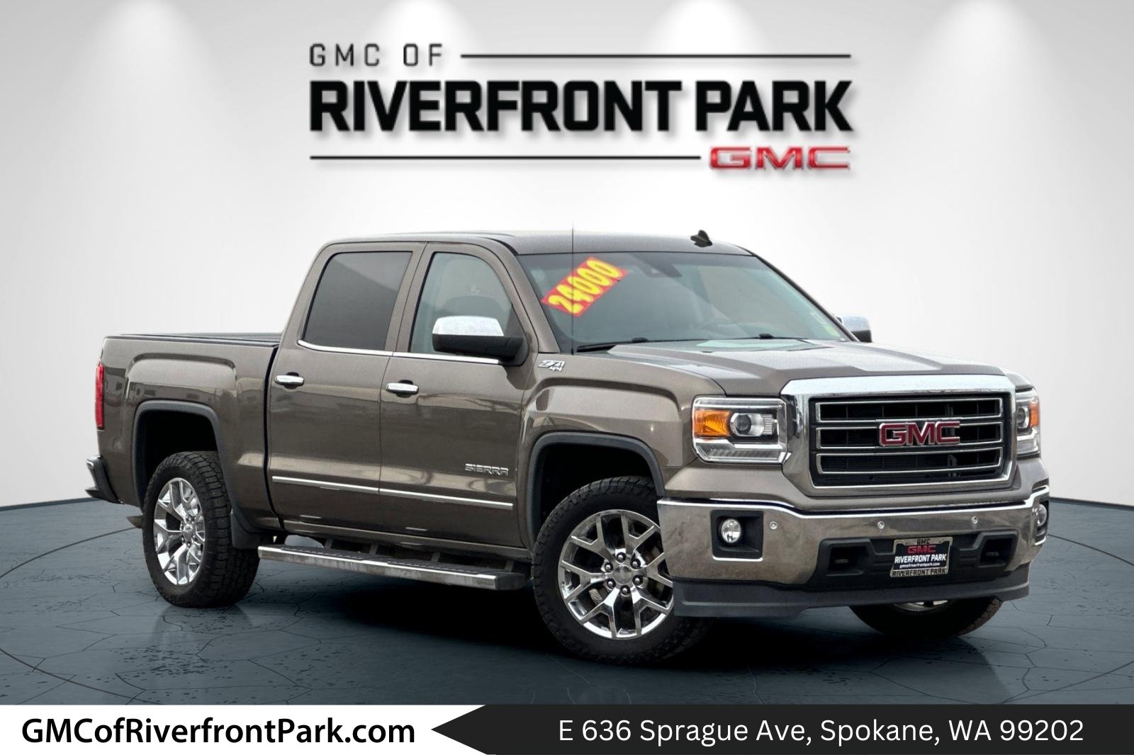 Used 2014 GMC Sierra 1500 SLT w/ SLT Crew Cab Value Package image 1