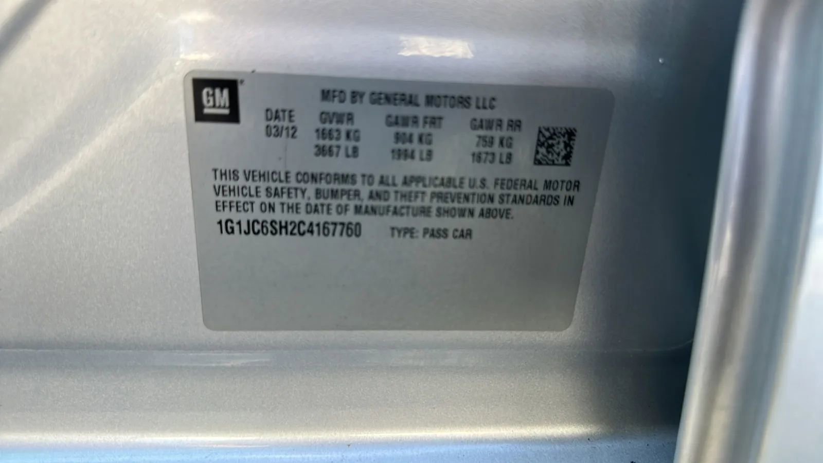 Used 2012 Chevrolet Sonic LT FWD image 17