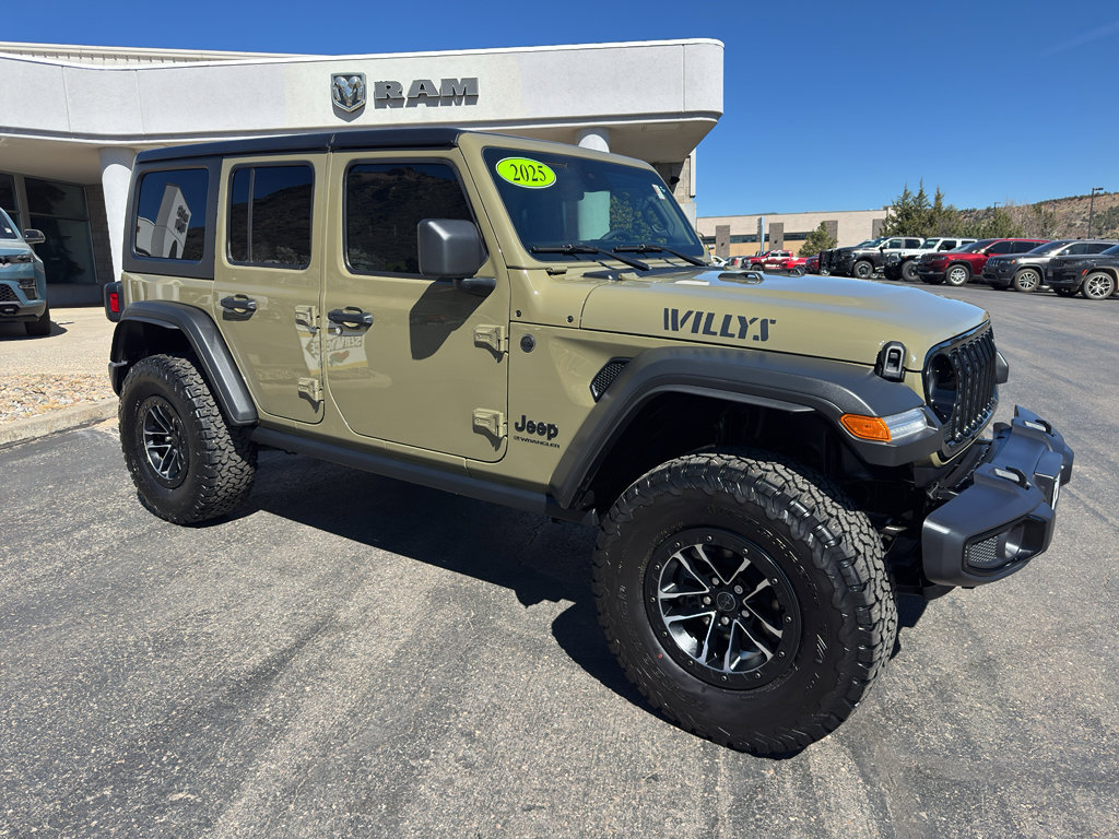 Certified 2025 Jeep Wrangler Unlimited Sport