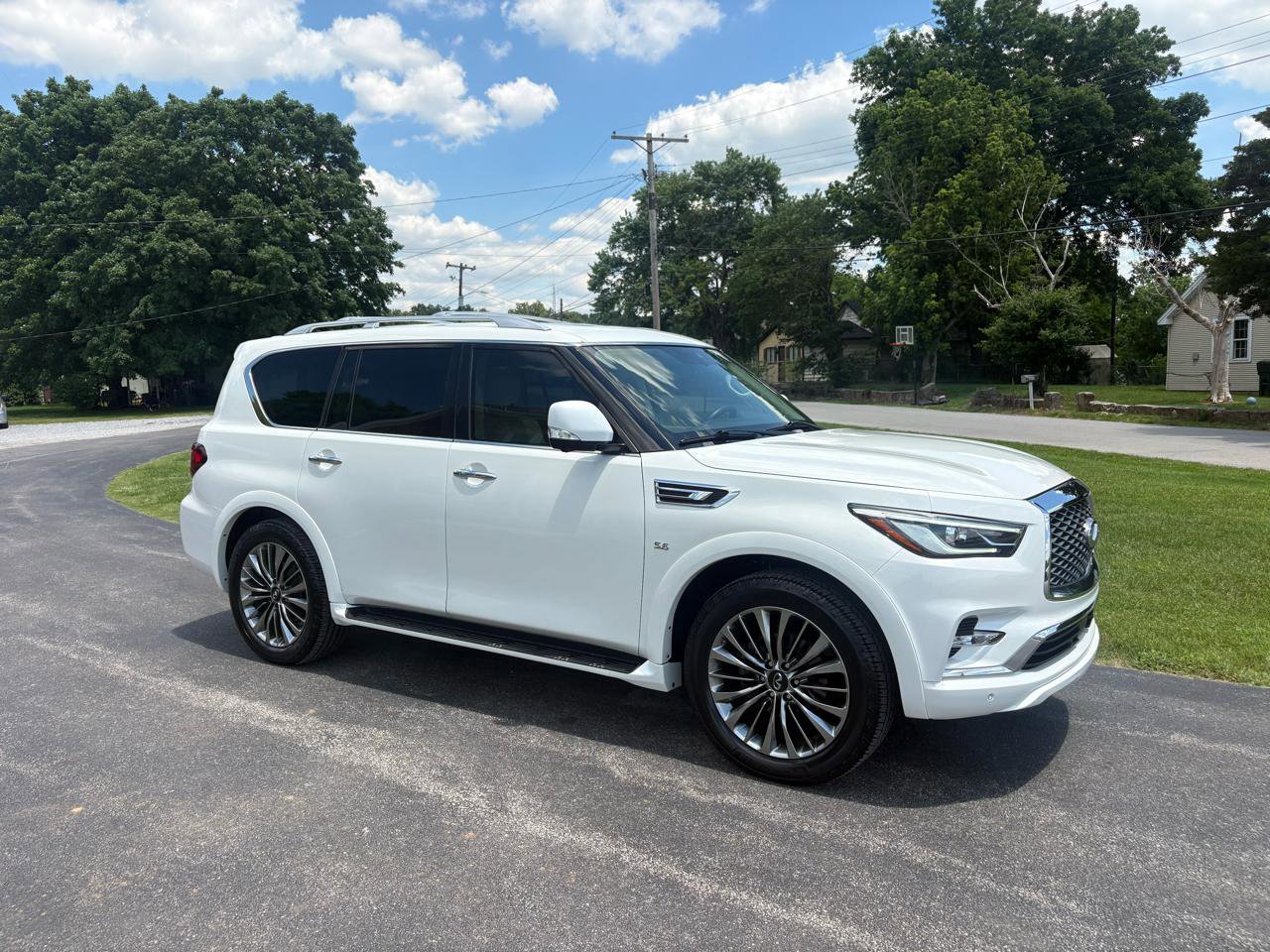 Used 2019 INFINITI QX80 Luxe w/ 22" Wheel Package RWD image 34