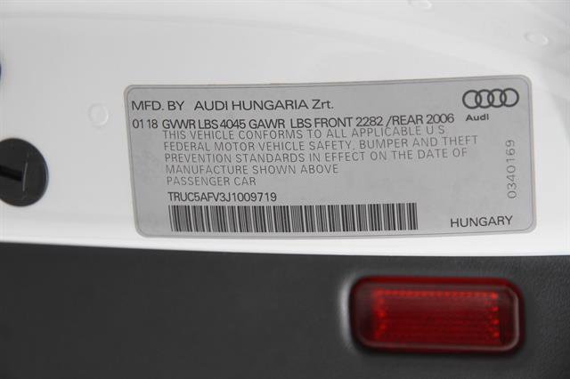 Used 2018 Audi TT 2.0T image 22