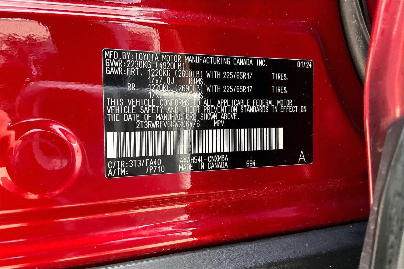 Used 2024 Toyota RAV4 XLE w/ Convenience Package AWD/4WD image 37