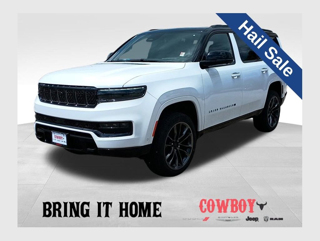 New 2025 Jeep Grand Wagoneer Series II Obsidian w/ Quick Order Packagew 28T