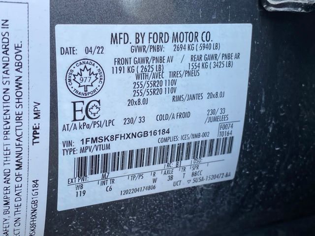 Used 2022 Ford Explorer Limited image 27