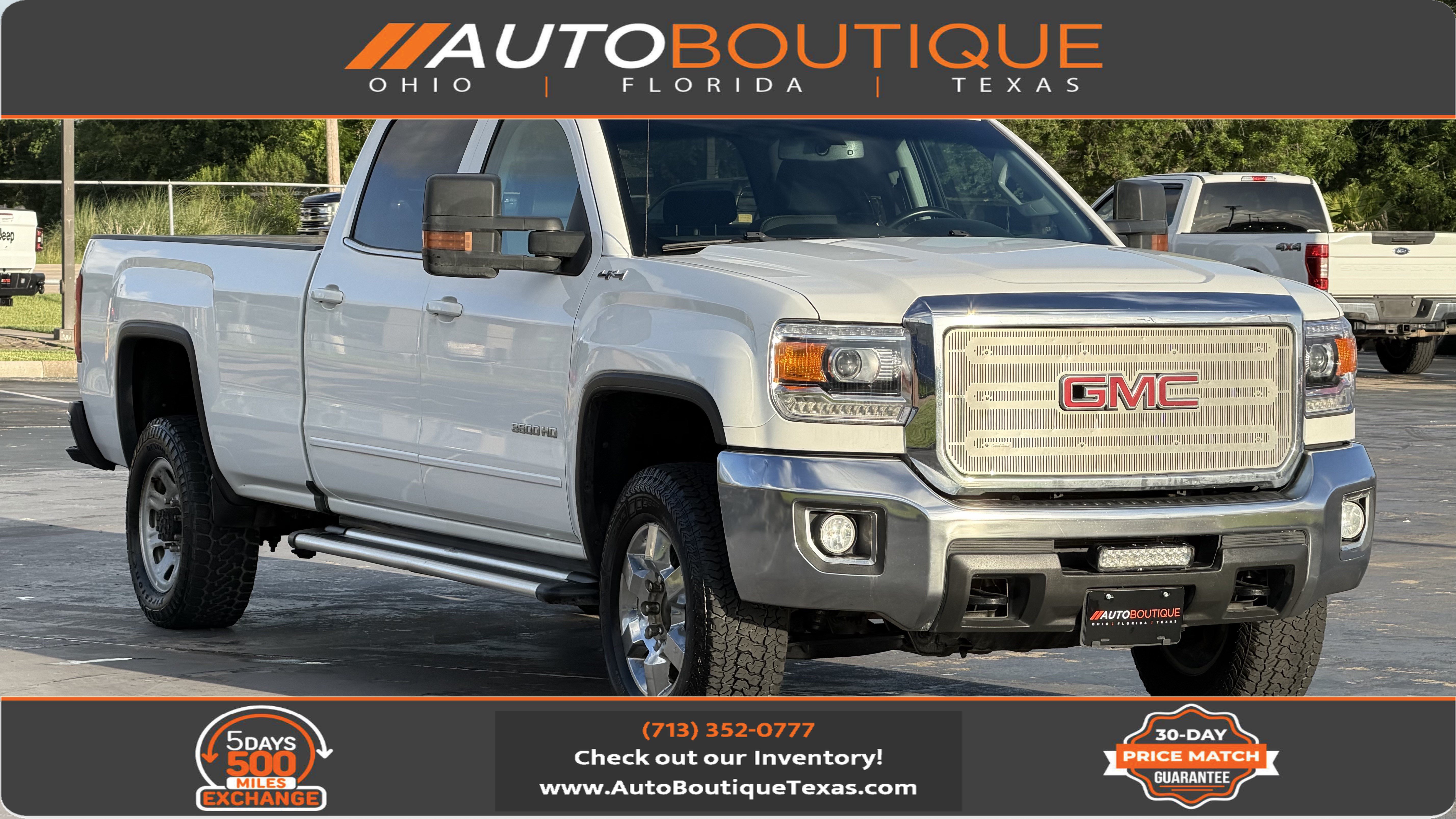 Used 2017 GMC Sierra 3500 SLE w/ SLE Fleet Preferred Package AWD/4WD image 1