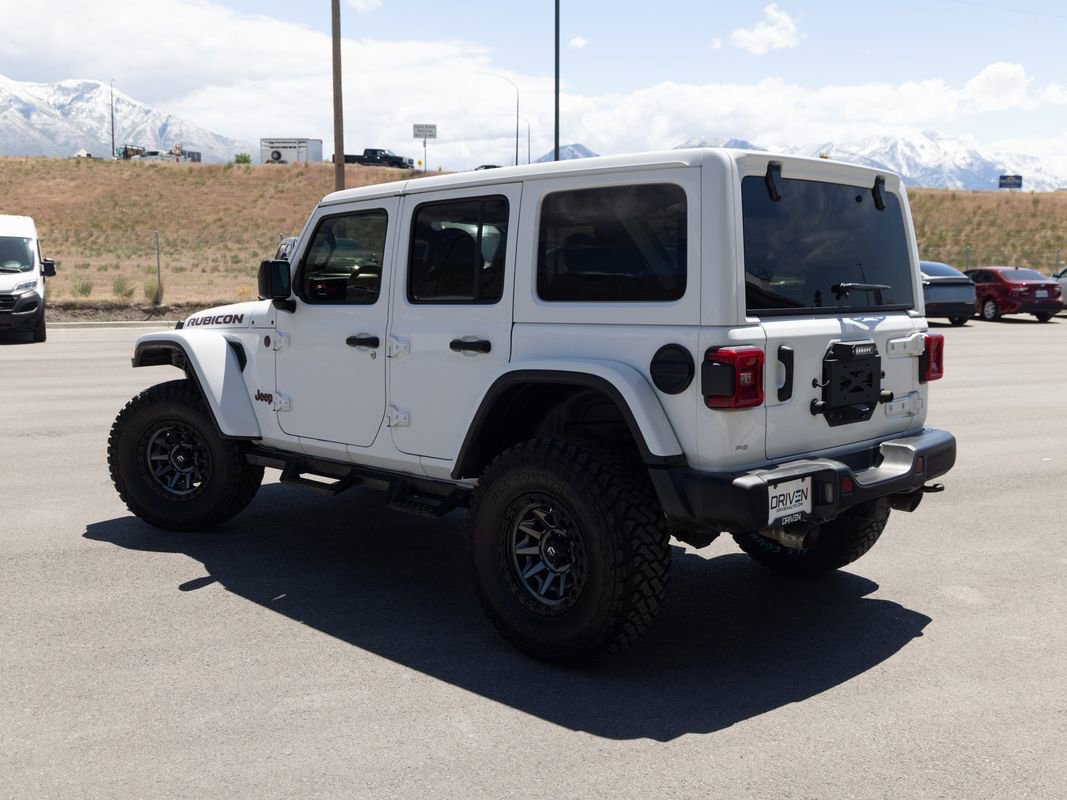 Used 2021 Jeep Wrangler Unlimited Rubicon w/ Uconnect 4C Nav & Sound Group AWD/4WD image 4