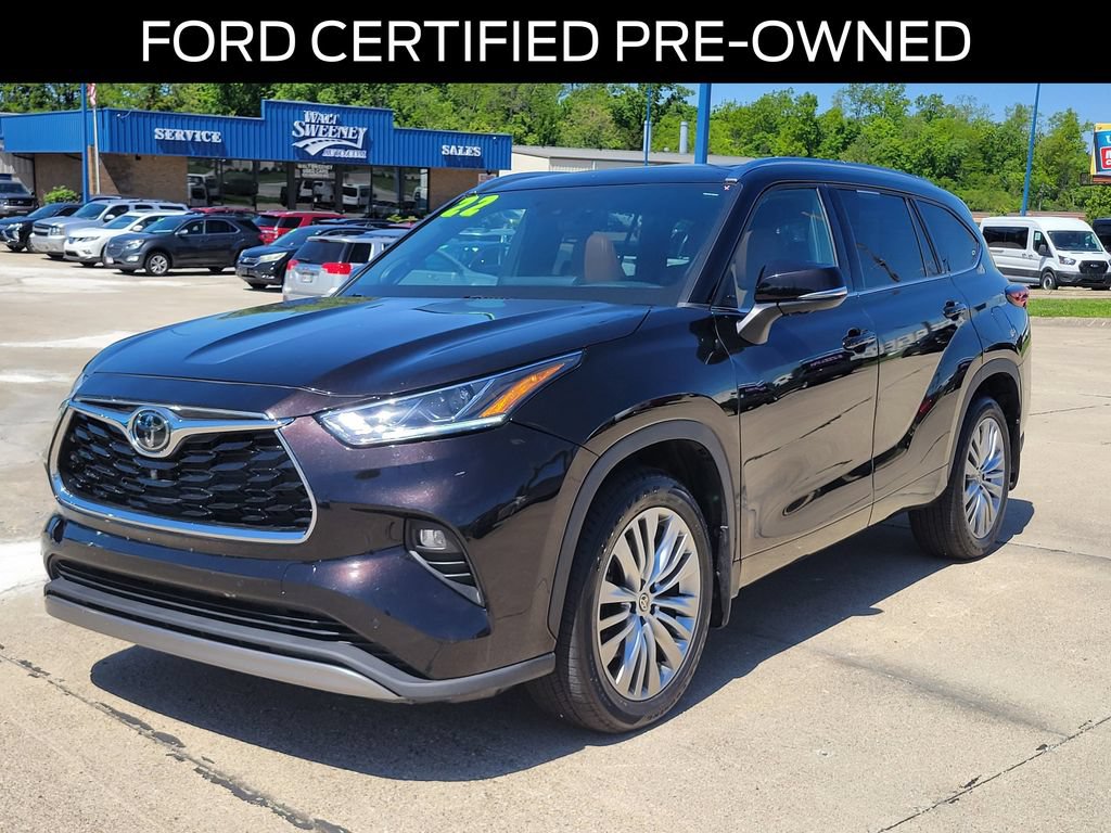 Used 2022 Toyota Highlander Platinum AWD/4WD video 2
