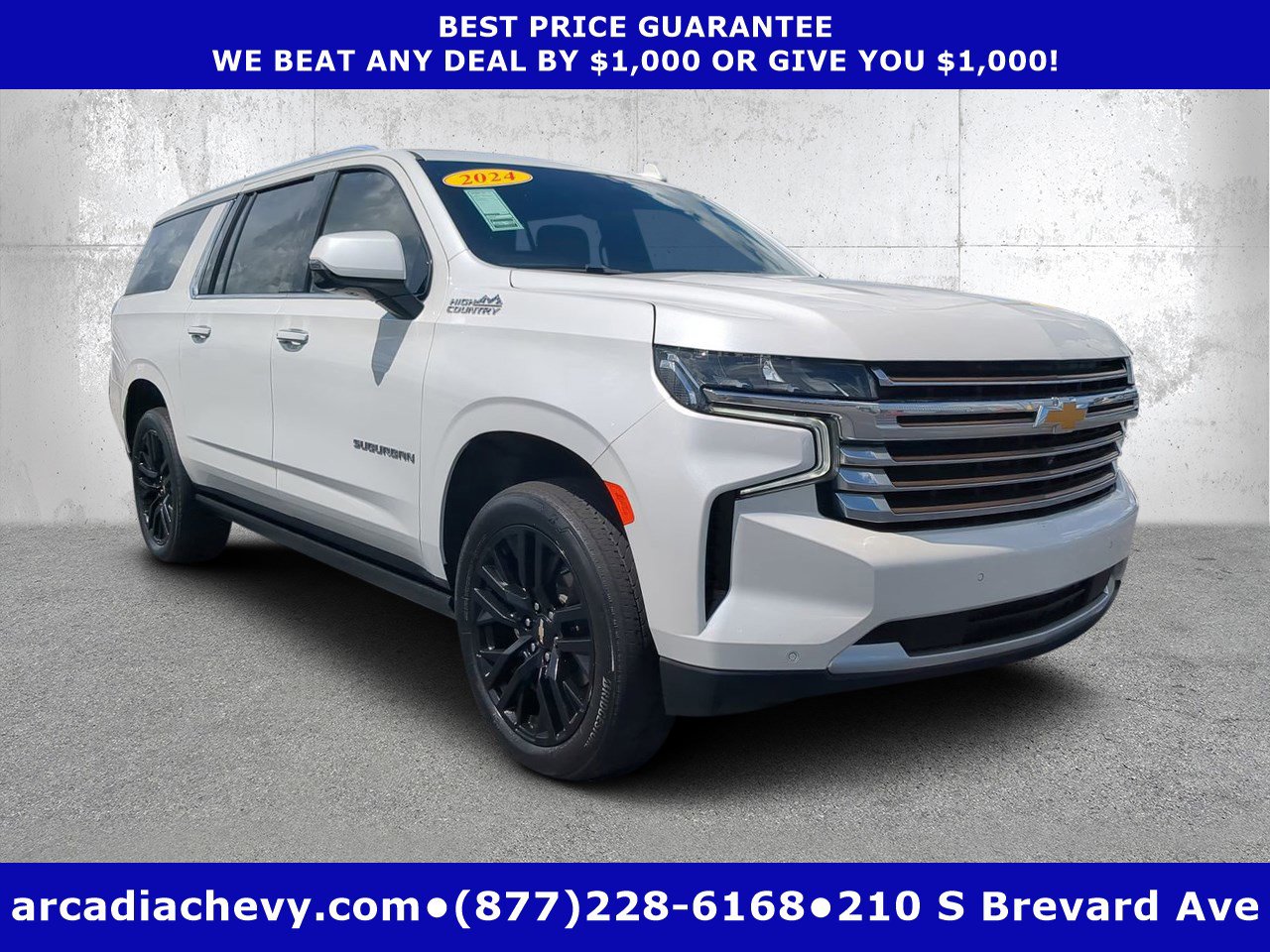 Used 2024 Chevrolet Suburban High Country image 1