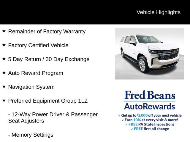 Certified 2024 Chevrolet Suburban Premier w/ Premium Package image 4