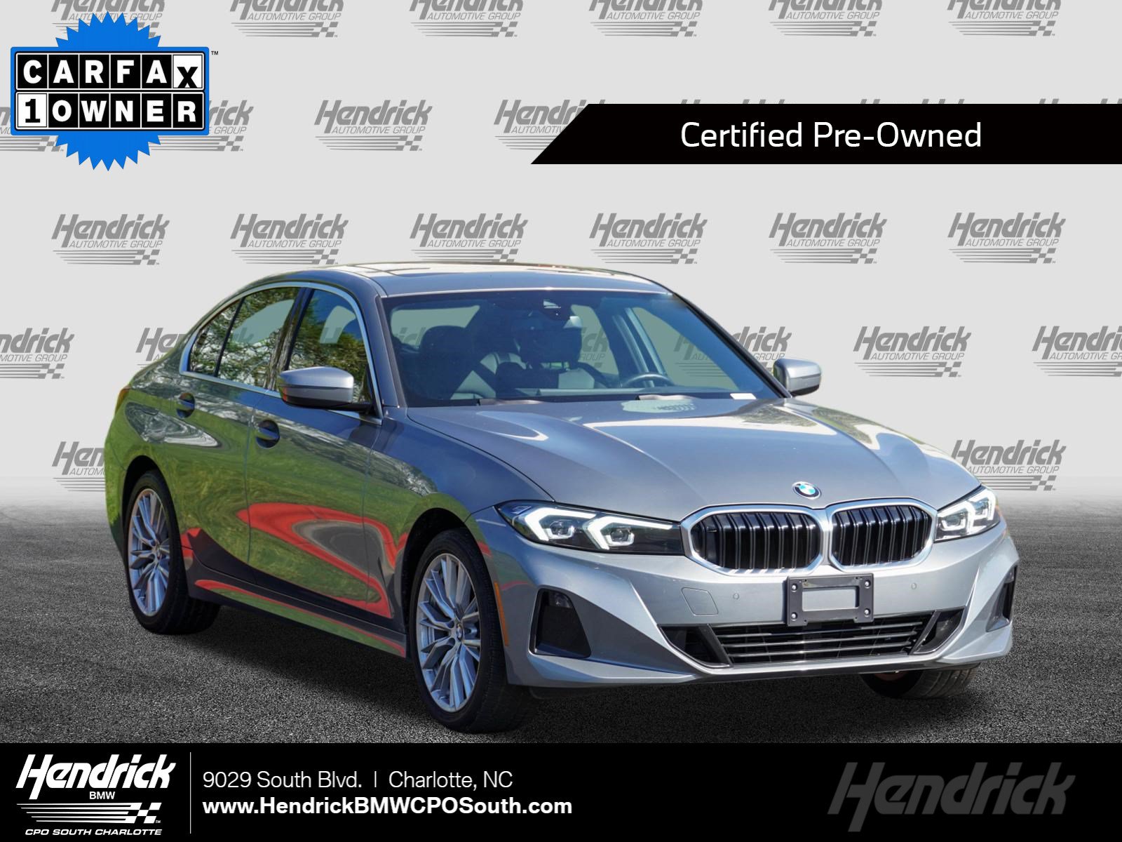 Certified 2024 BMW 330i xDrive Sedan w/ Premium Package AWD/4WD image 1