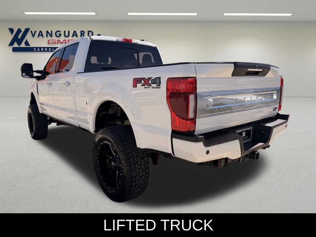 Used 2022 Ford F250 Platinum w/ FX4 Off-Road Package AWD/4WD image 2