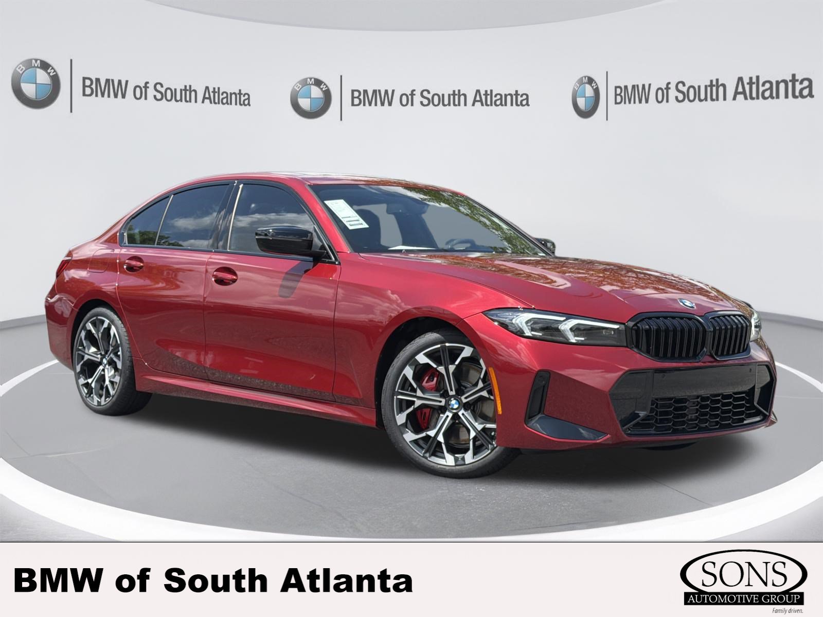 New 2026 BMW 330i Sedan w/ M Sport Package RWD image 1