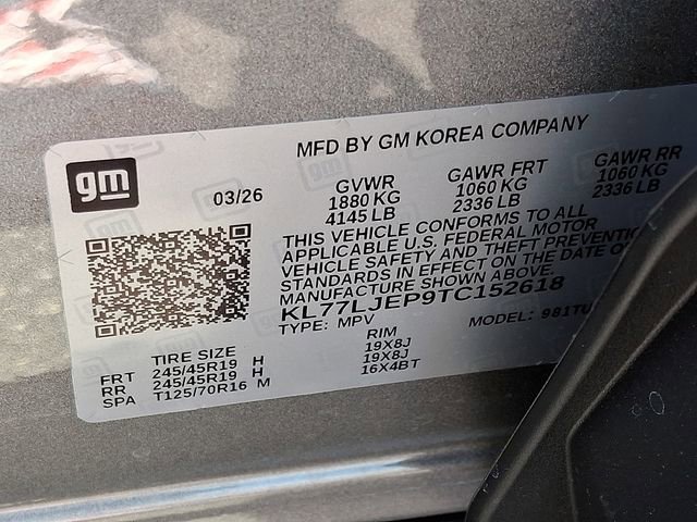 New 2026 Chevrolet Trax RS w/ Driver Confidence Package FWD image 16