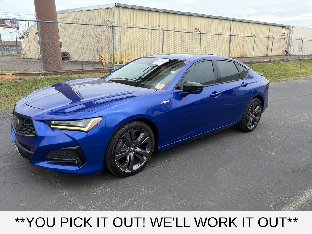 Used 2021 Acura TLX w/ A-SPEC Package FWD image 3