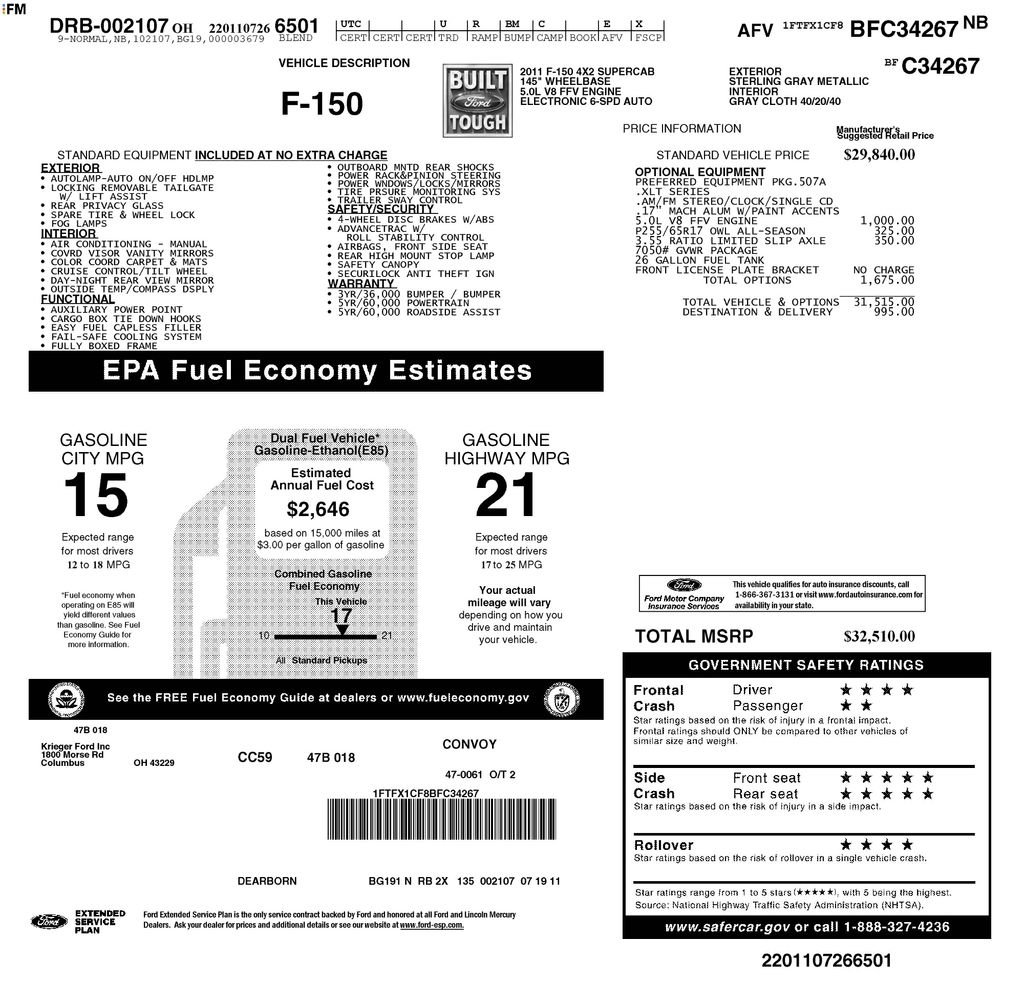 Used 2011 Ford F150 XLT RWD image 34