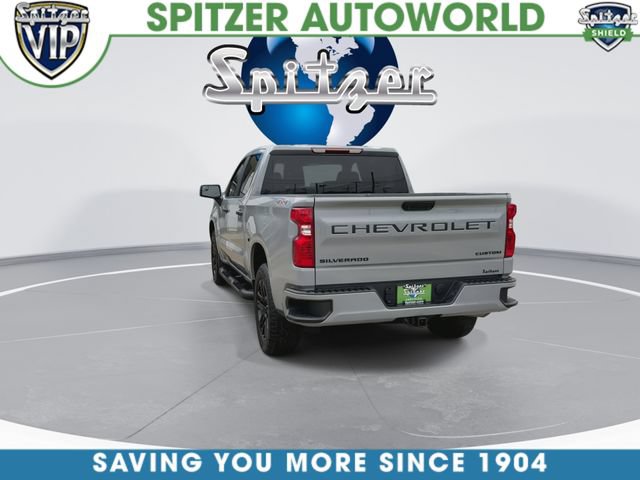 Used 2024 Chevrolet Silverado 1500 Custom w/ Turbomax Blackout Package AWD/4WD image 8