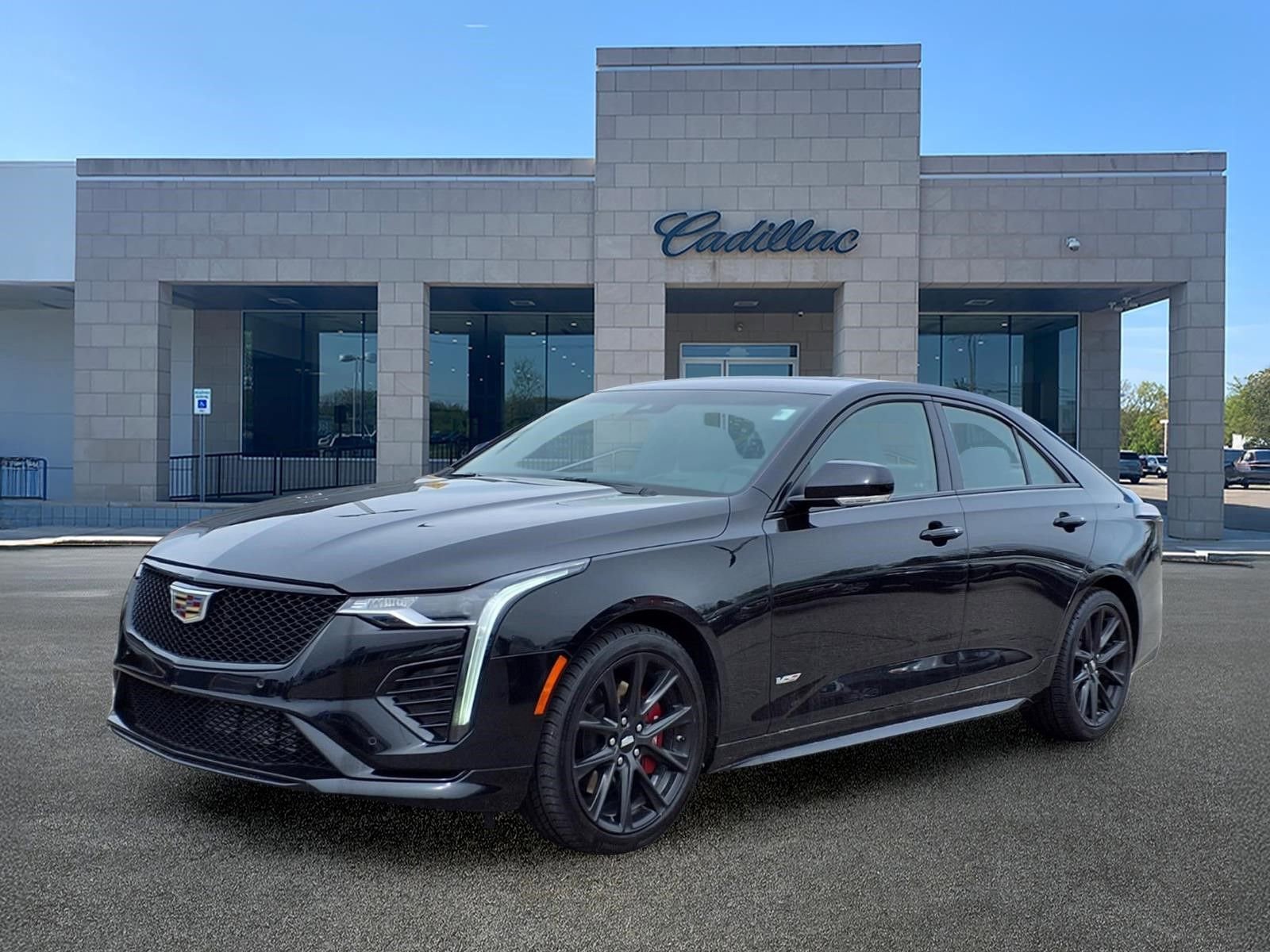 Used 2023 Cadillac CT4 V w/ Navigation Package AWD/4WD image 1