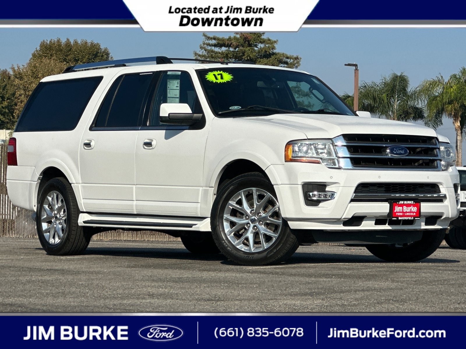 Certified 2017 Ford Expedition EL Limited
