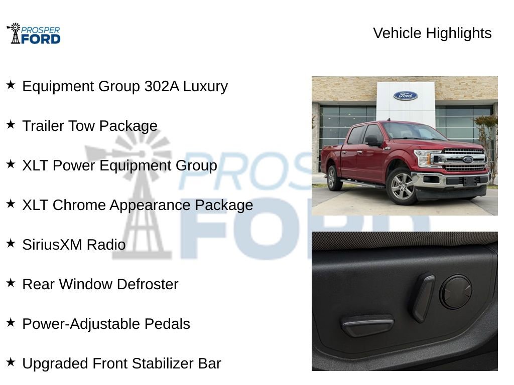 Used 2020 Ford F150 XLT w/ Equipment Group 302A Luxury image 5