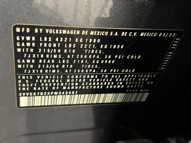 Used 2023 Volkswagen Taos SE FWD image 28