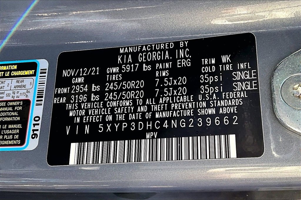 Used 2022 Kia Telluride EX w/ EX Premium Package image 19