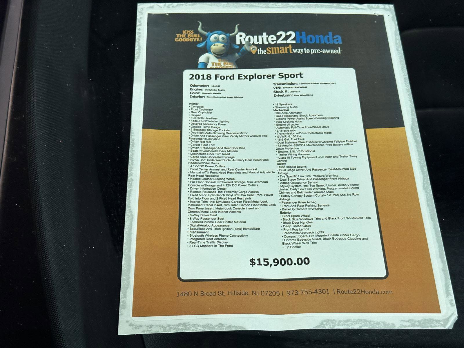 Used 2018 Ford Explorer Sport image 40