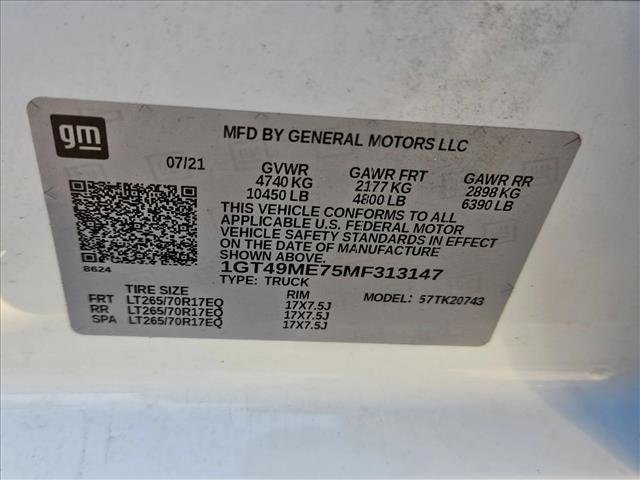 Used 2021 GMC Sierra 2500 SLE w/ SLE Convenience Package image 22