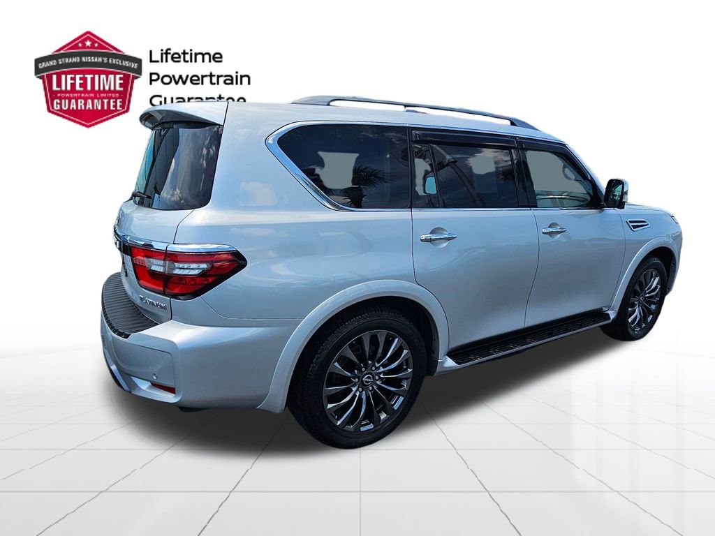 Used 2023 Nissan Armada Platinum w/ Captain's Chairs Package AWD/4WD image 7