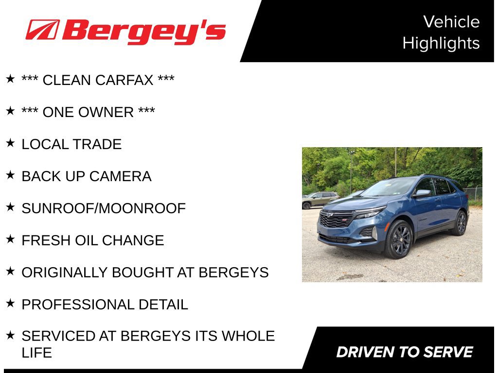 Used 2024 Chevrolet Equinox RS w/ LPO, Cargo Package AWD/4WD image 4