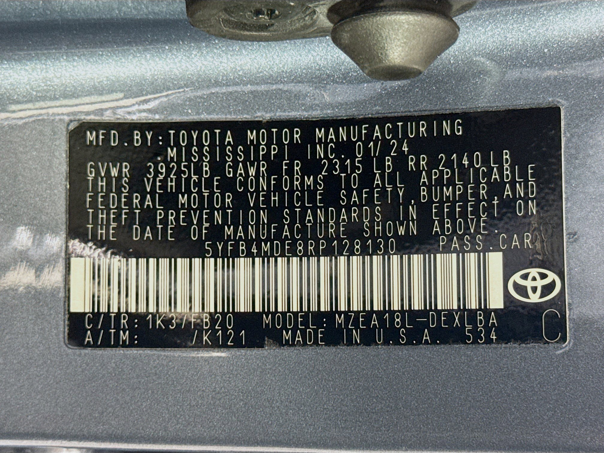 Used 2024 Toyota Corolla LE image 39