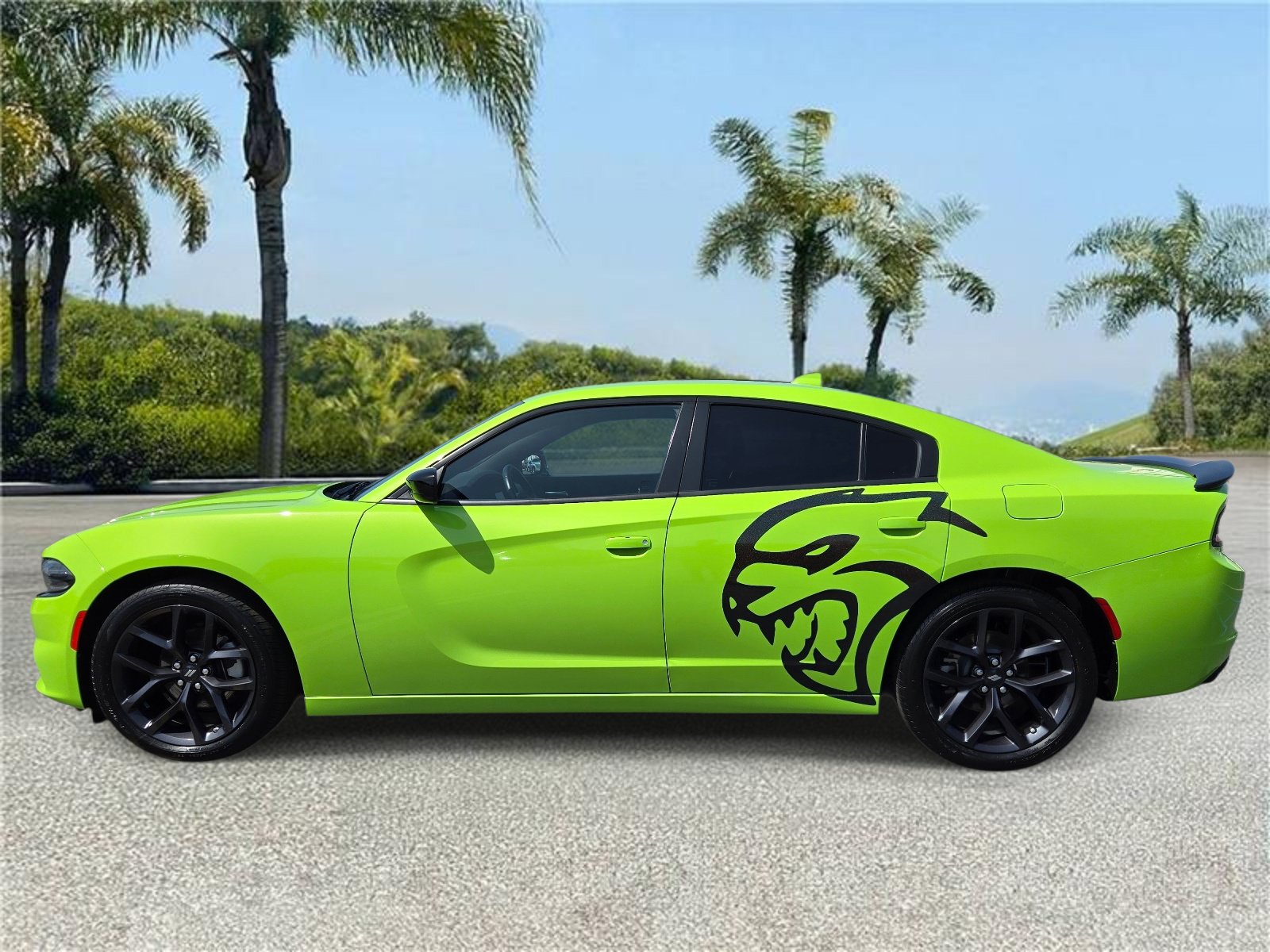 Certified 2023 Dodge Charger SXT w/ Blacktop Package RWD image 2