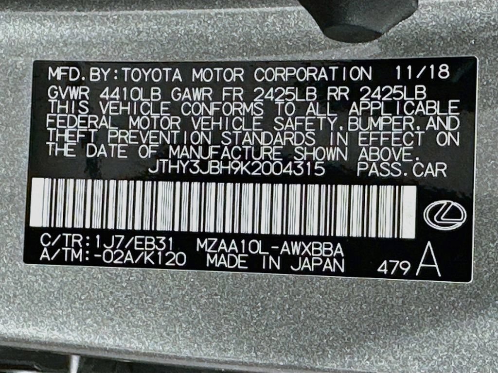 Used 2019 Lexus UX 200 F Sport FWD image 32