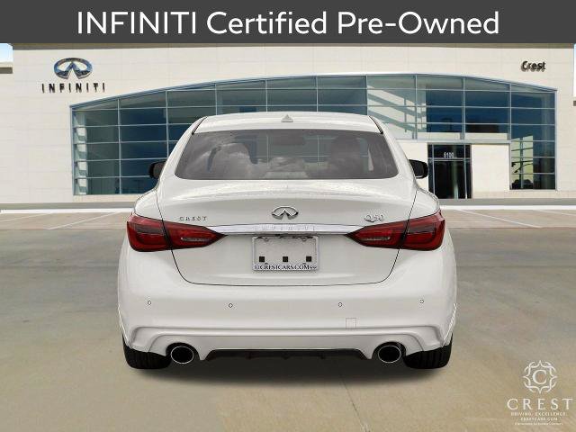 Certified 2023 INFINITI Q50 Luxe w/ Cargo Package RWD image 4