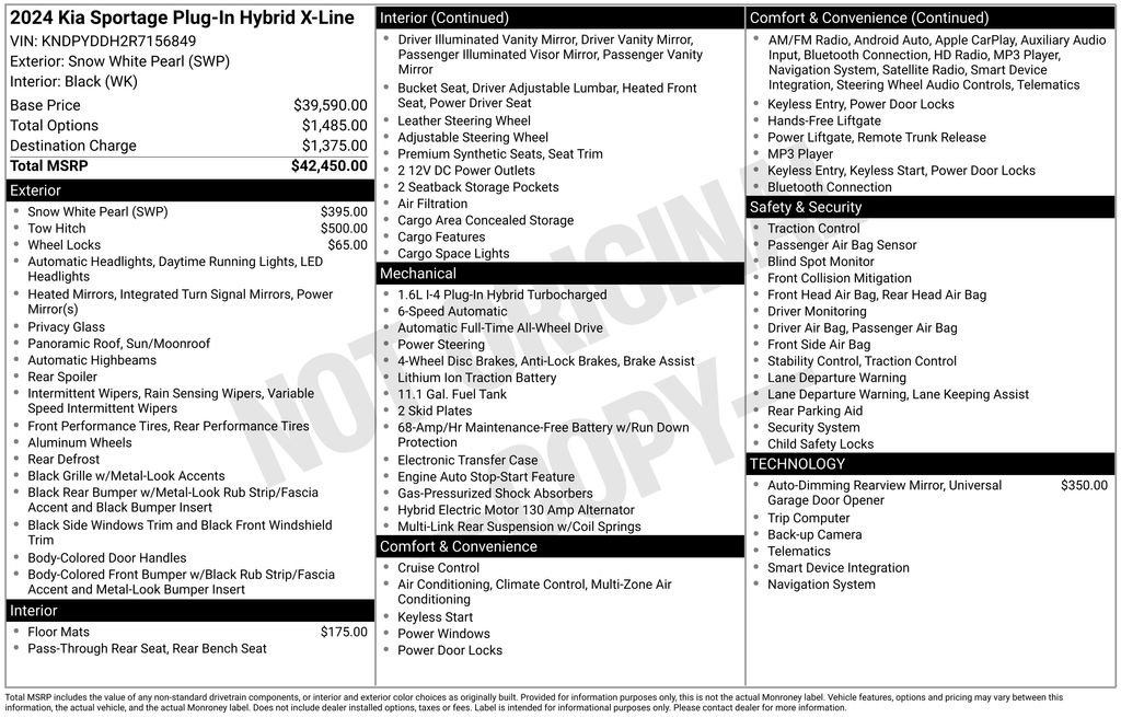 Used 2024 Kia Sportage X-Line AWD/4WD image 4