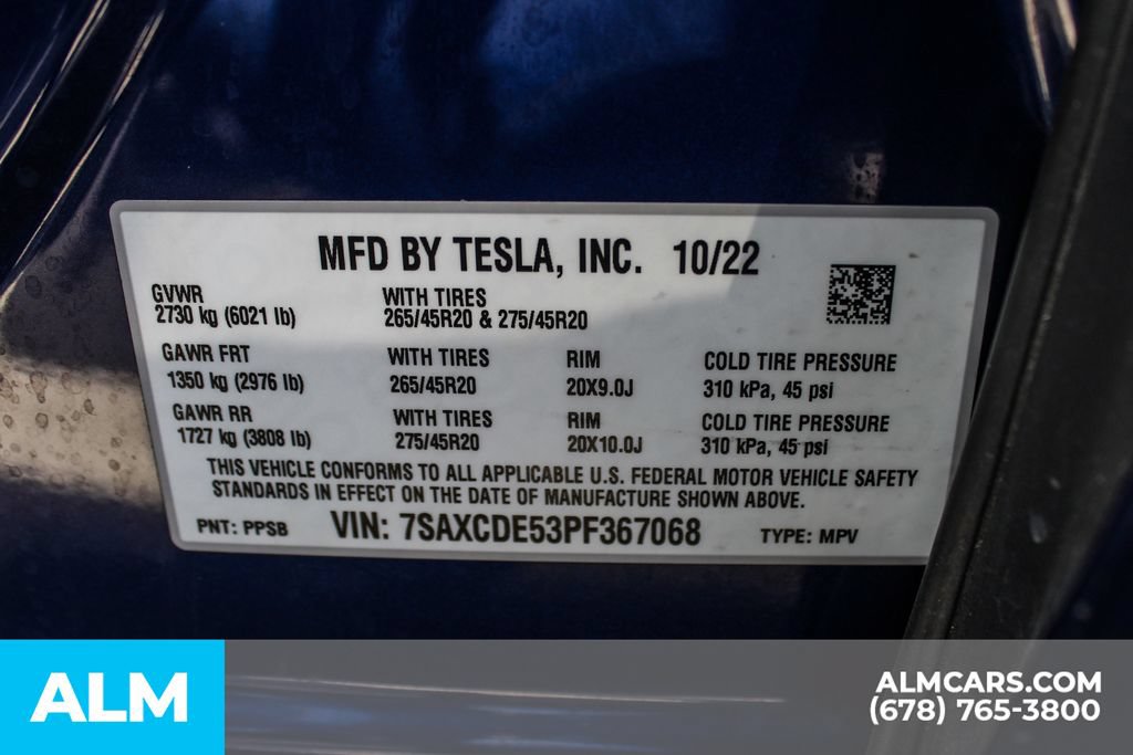Used 2023 Tesla Model X AWD/4WD image 29