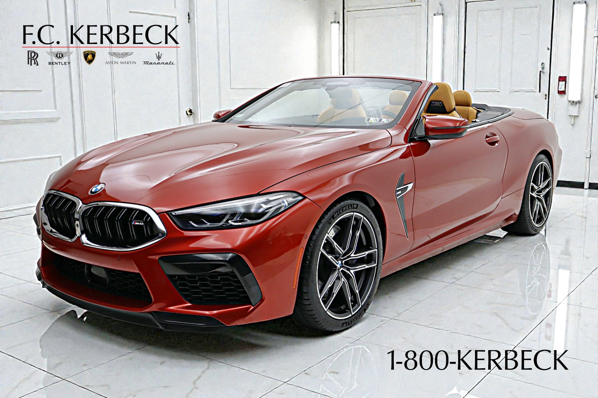 Used 2020 BMW M8 Convertible w/ M Driver's Package image 2