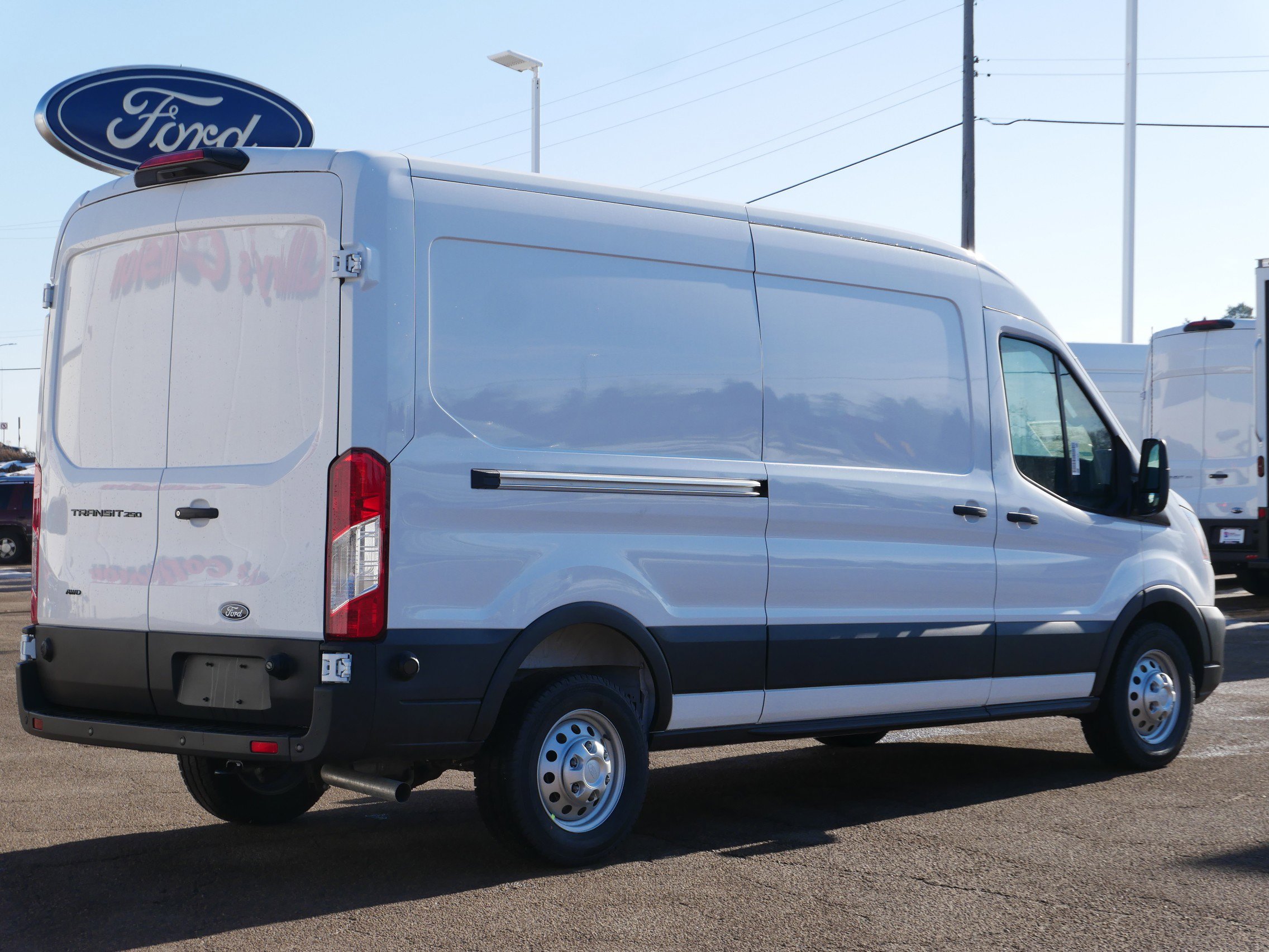New 2026 Ford Transit 250 148 Medium Roof Extended AWD w/ Load Area Protection Package image 3