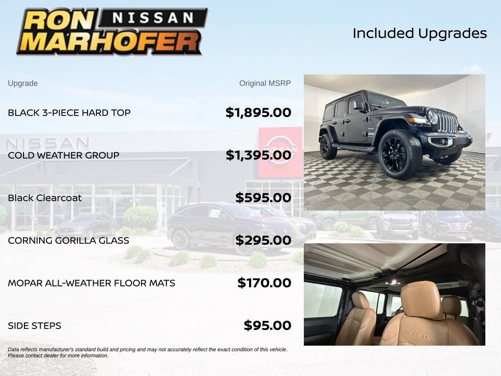 Used 2023 Jeep Wrangler Unlimited Sahara w/ Cold Weather Group AWD/4WD image 6