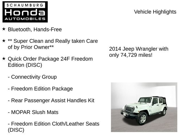 Used 2014 Jeep Wrangler Unlimited Sport image 8