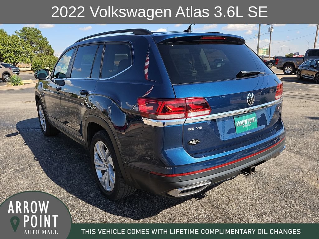 Used 2022 Volkswagen Atlas SE AWD/4WD image 9