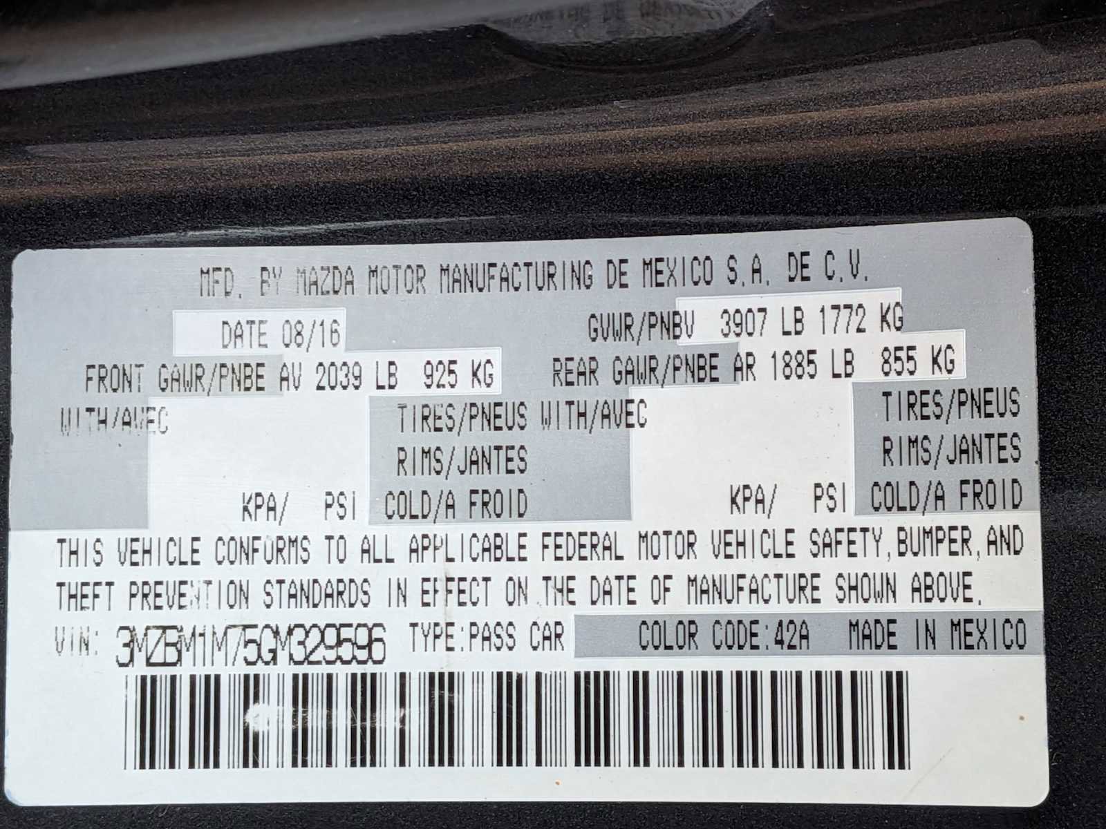 Used 2016 MAZDA MAZDA3 i Touring w/ Popular Equipment Package image 31