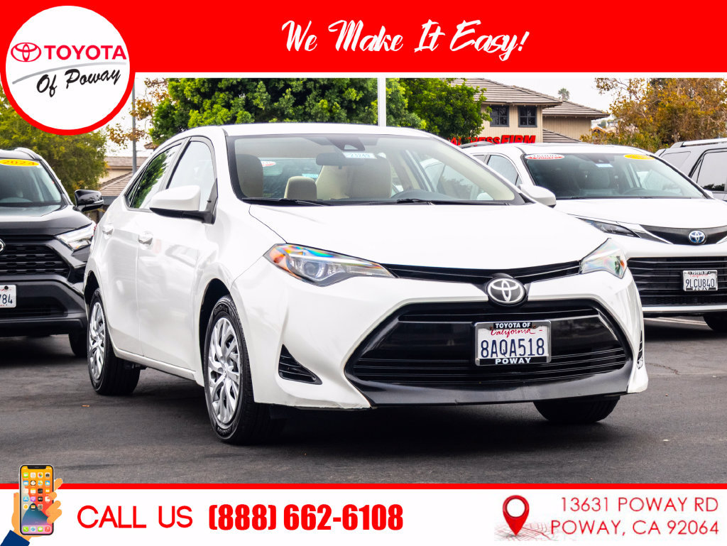 Used 2017 Toyota Corolla LE w/ Carpet Mat Package (TMS)