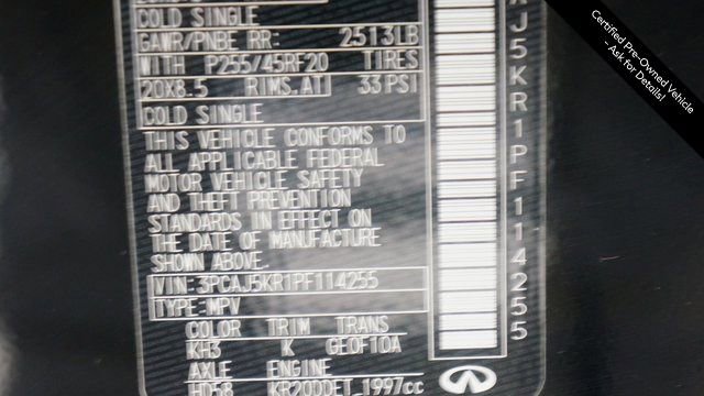 Certified 2023 INFINITI QX55 Essential image 93