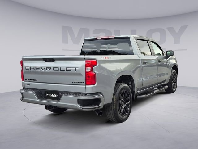 Certified 2024 Chevrolet Silverado 1500 Custom w/ LPO, Dark Essentials Package AWD/4WD image 5