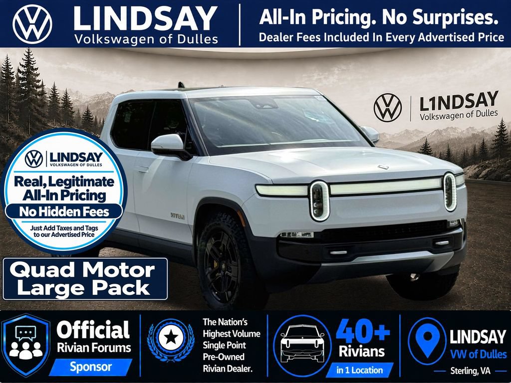 Used 2022 Rivian R1T Adventure AWD/4WD image 1